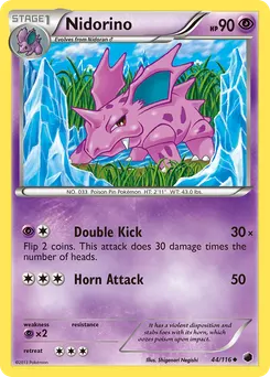 Nidorino #44, Plasma Freeze