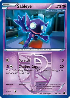 Sableye #49, Plasma Freeze