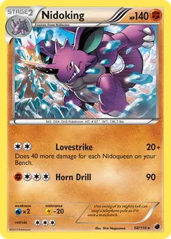 Nidoking #58, Plasma Freeze