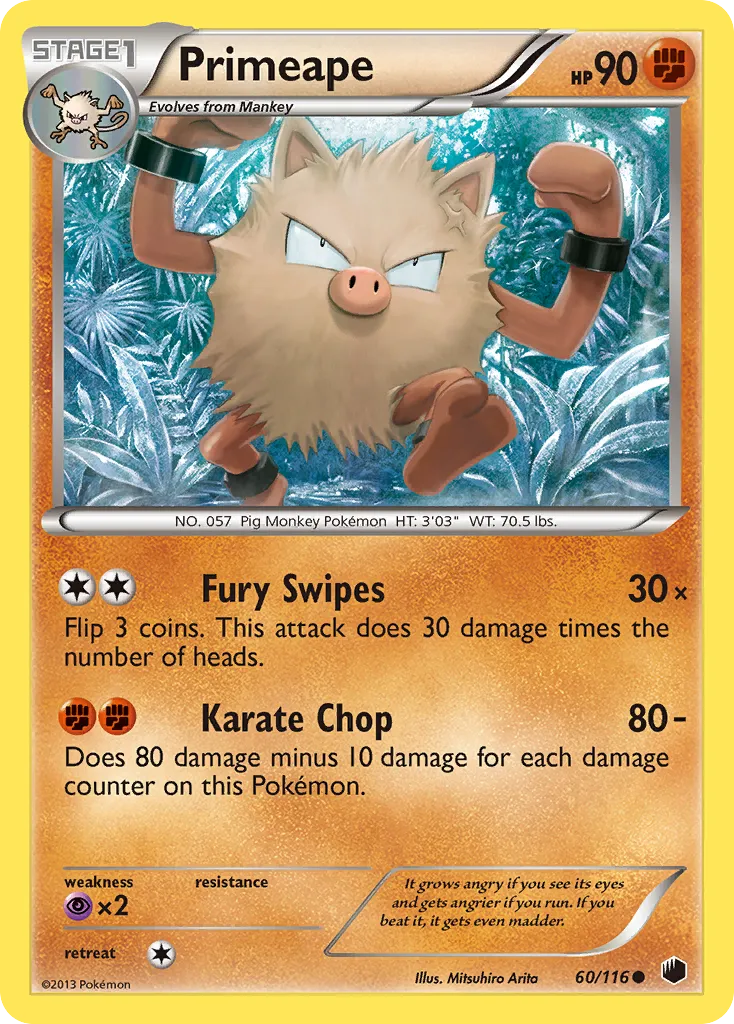Primeape #60, Plasma Freeze