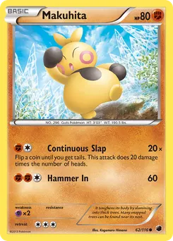 Makuhita #62, Plasma Freeze