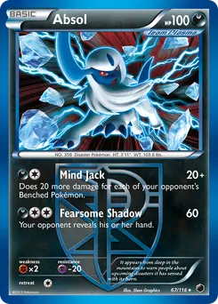 Absol #67, Reverse Foil