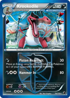 Krookodile #70, Plasma Freeze