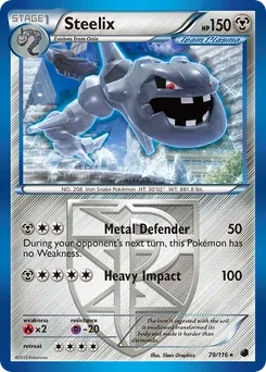 Steelix #79, Plasma Freeze