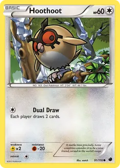 Hoothoot #91, Plasma Freeze