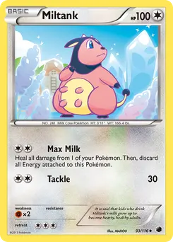 Miltank #93, Plasma Freeze