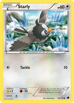Starly #95, Plasma Freeze