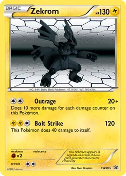 Zekrom #BW005, Standard