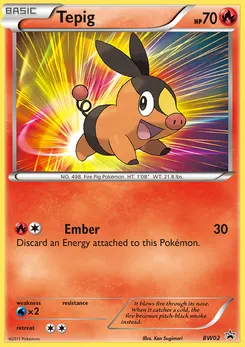 Tepig #BW02, Standard