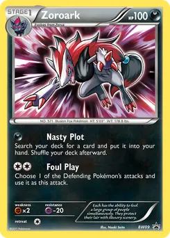 Zoroark #BW09, Standard