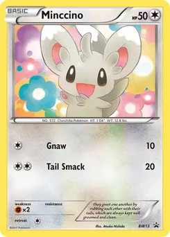 Minccino #BW13, Cosmos-Holo