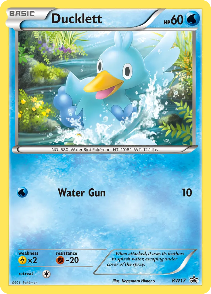 Ducklett #BW17, BW Black Star Promos