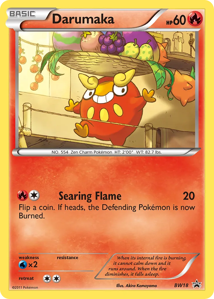 Darumaka #BW18, BW Black Star Promos