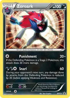 Zoroark #BW19, Jumbo-Illusions Collection