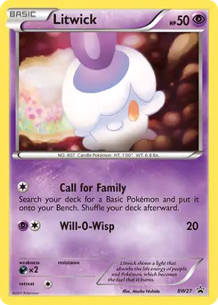 Litwick #BW27, Standard