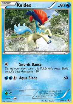 Keldeo #BW60, Keldeo Box