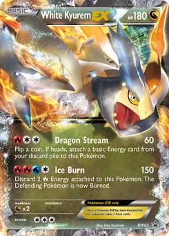 White Kyurem-EX #BW63, Standard