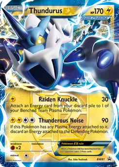 Thundurus-EX #BW81, Standard