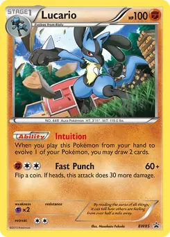 Lucario #BW85, Standard