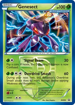 Genesect #BW86, Standard