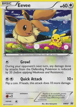 Eevee #BW97, Legendary Treasures