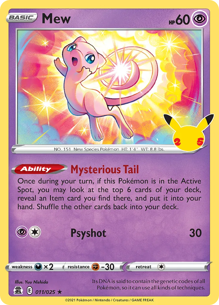 Mew #11, Celebrations