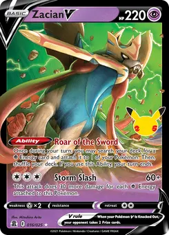 Zacian V #16, Inverted Back