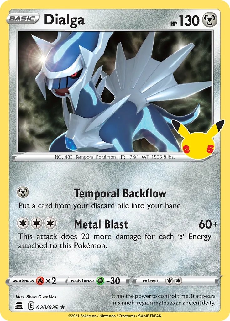 Dialga #20, Celebrations