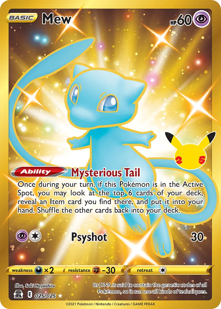 Mew #25, Celebrations