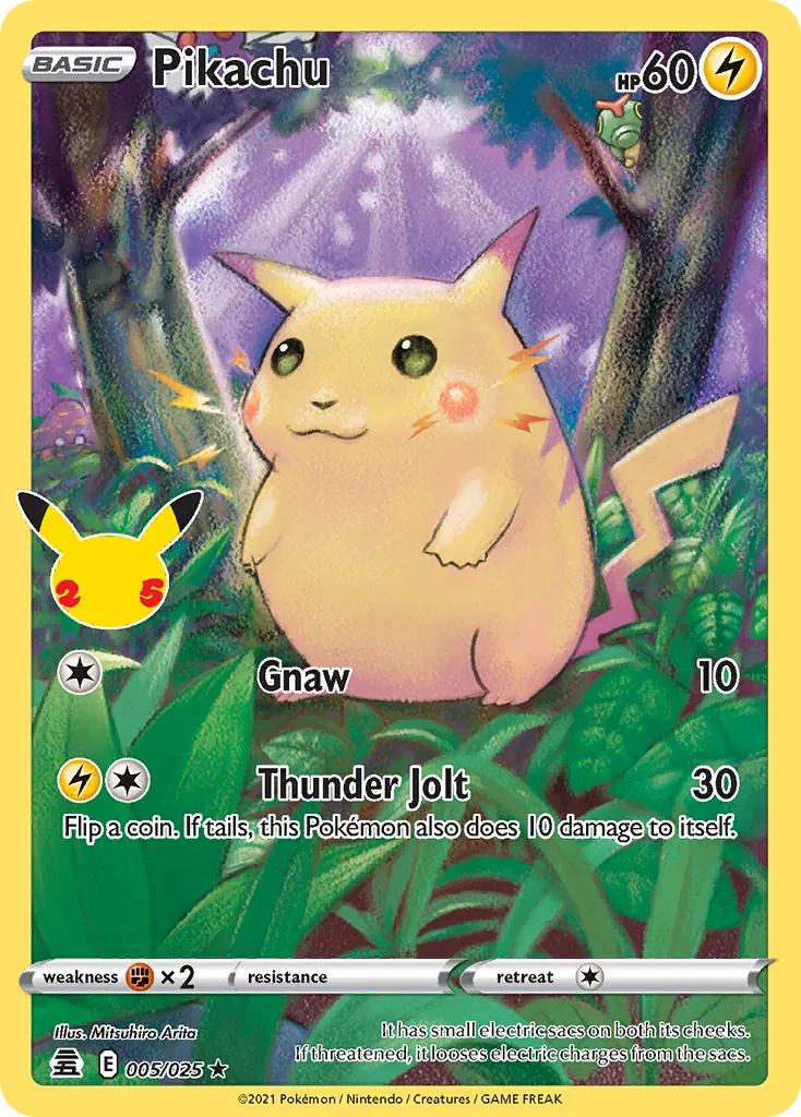 Pikachu #5, Celebrations