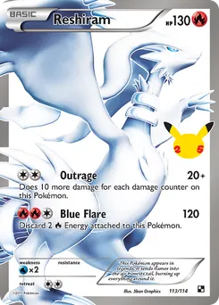 Reshiram #113, Standard
