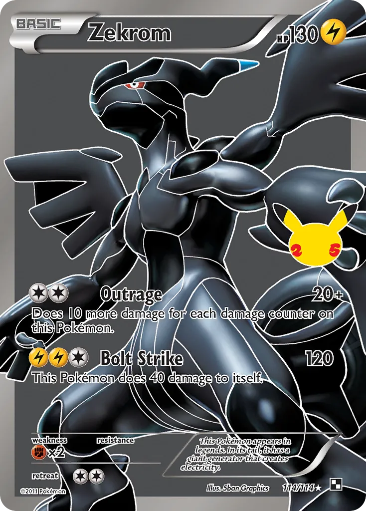 Zekrom #114, Celebrations: Classic Collection