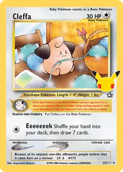 Cleffa #20, Standard