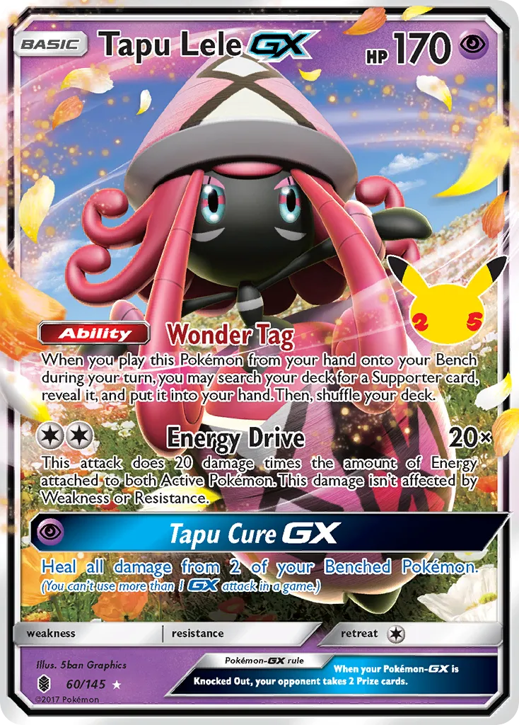 Tapu Lele-GX #60, Celebrations: Classic Collection