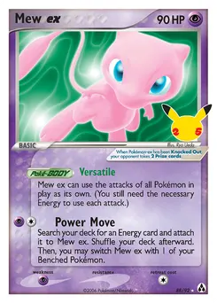 Mew ex #88, Standard