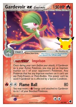 Gardevoir ex δ #93, Standard