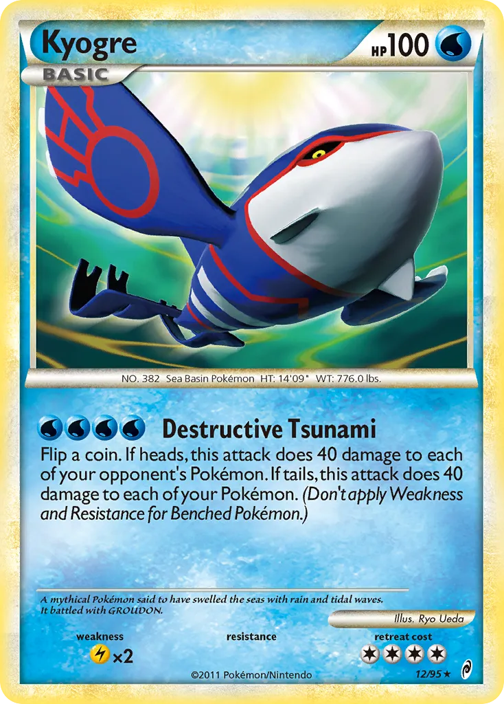 Kyogre #12, Call of Legends