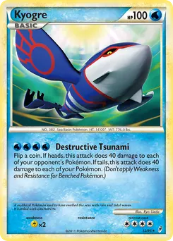 Kyogre #12, Reverse Foil