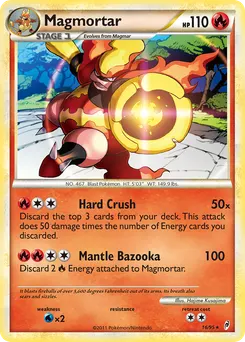 Magmortar #16, Reverse Foil