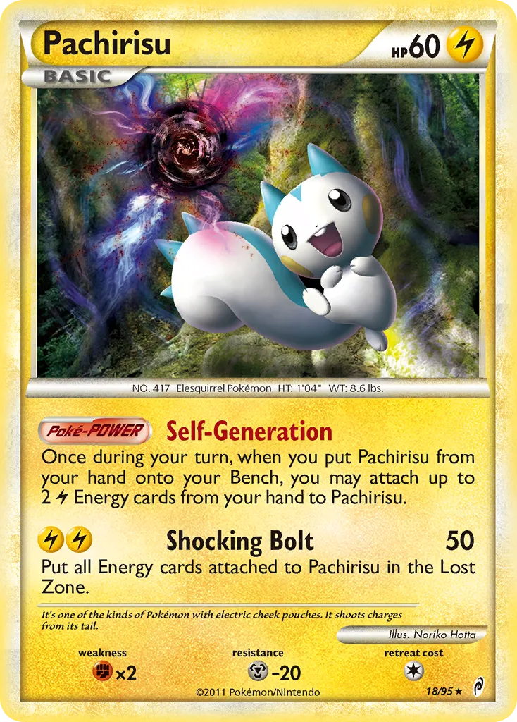 Pachirisu #18, Call of Legends
