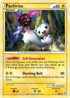 Pachirisu #18, Reverse Foil