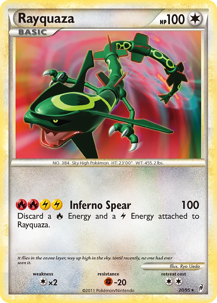 Rayquaza #20, Call of Legends