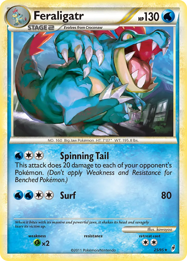 Feraligatr #25, Call of Legends