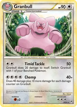 Granbull #26, Reverse Foil