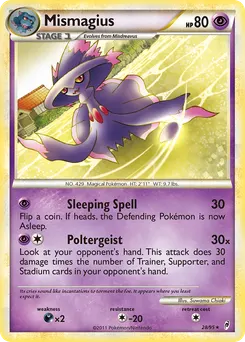 Mismagius #28, Reverse Foil