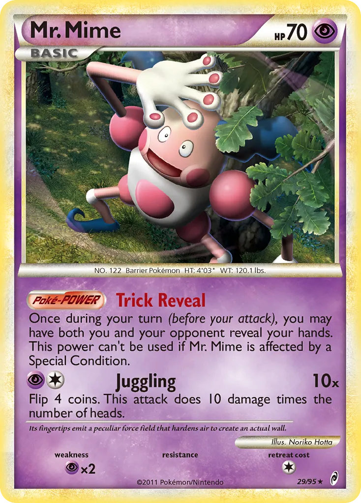 Mr. Mime #29, Call of Legends