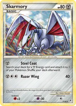 Skarmory #31, Reverse Foil