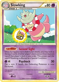 Slowking #32, Reverse Foil