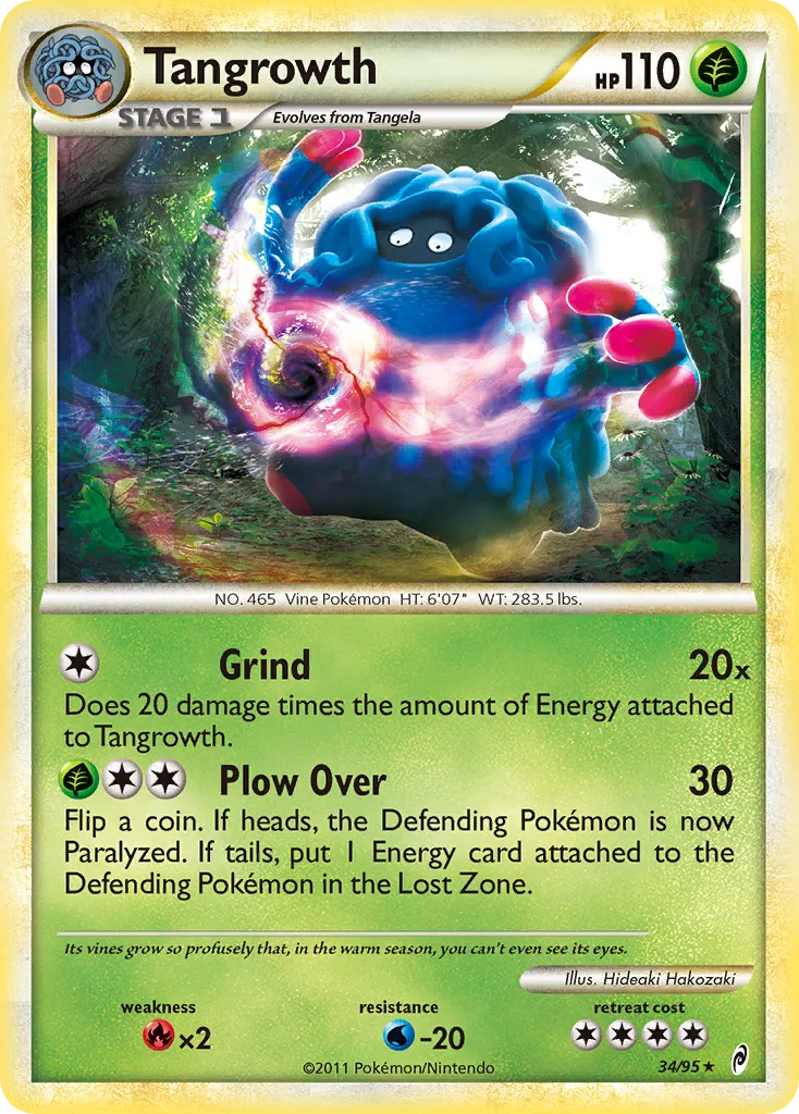 Tangrowth #34, Call of Legends