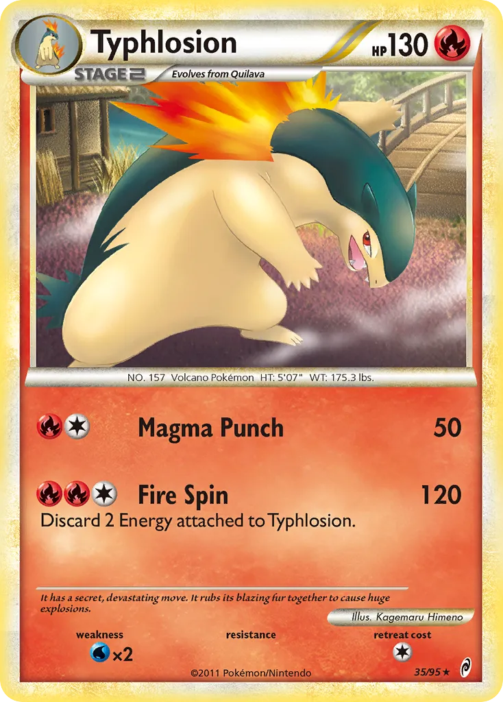 Typhlosion #35, Call of Legends